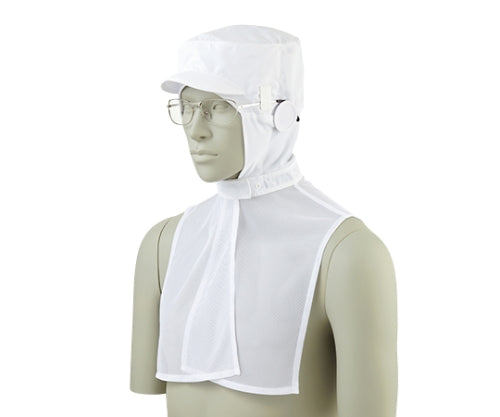 Hooded hat white 9-1081 L 1 piece