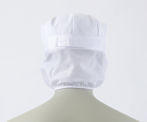 八角帽子たれ付き 白　9-809 フリー 1枚