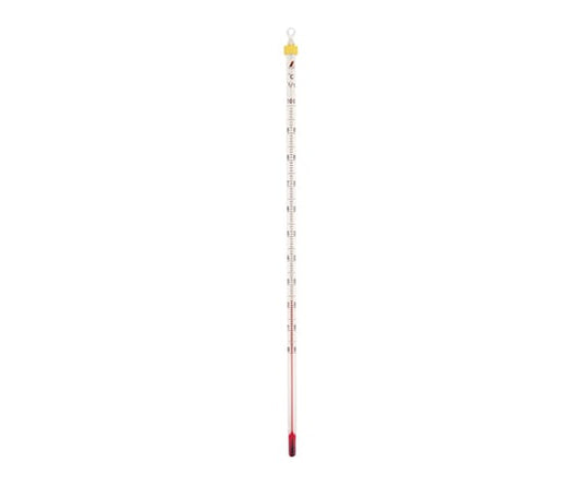 Rod-shaped thermometer H-5S Alcohol 0-100℃ 30cm loose 72749 1 piece