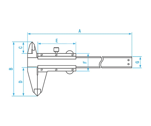 LRノギス　LR-150 1個