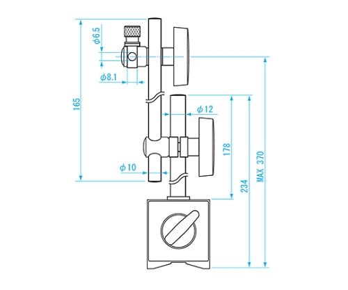마그넷 베이스 표준형 SB-6C 1개