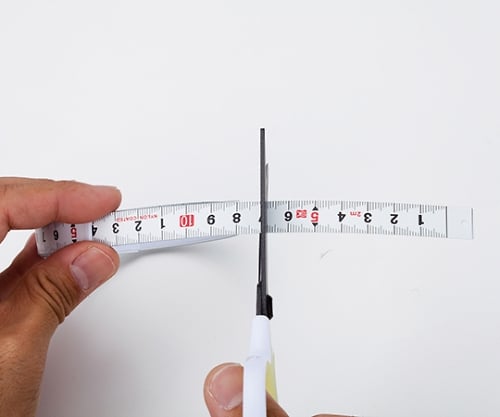 Stick-on tape measure with easy-to-read scale PM-1320KD 1 unit