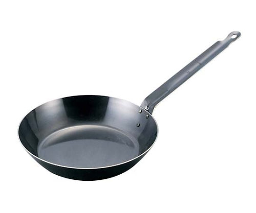 EBM Thick Iron Plate Blue Temper Frying Pan 18cm 2002600 1pc