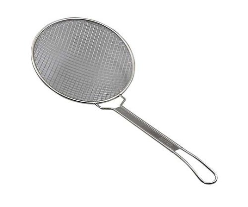 Fujiboshi 18-8 Round Fryer, 4 Mesh, Medium, 8375140, 1 pc