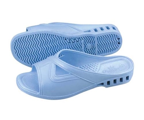 Antibacterial Women's Sandals Canary Light Blue No.110 L 2686000 1 pair