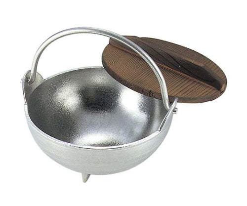 アルミ 白仕上 田舎鍋 18cm　4406300 1個