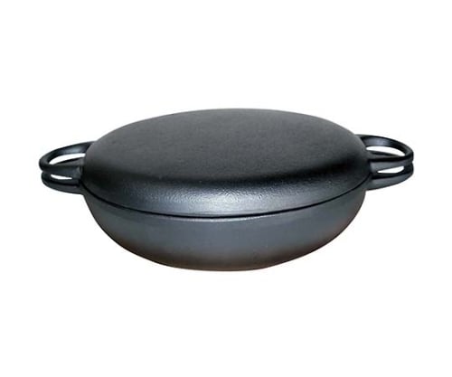 철 뉴 라운드 만능 냄비 특대 F-158(목대 첨부) 1709100 1개