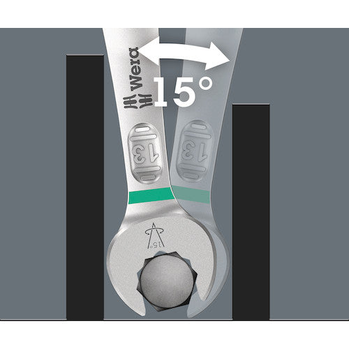 Ｗｅｒａ　６００５　Ｊｏｒｋｅｒ　両口スパナ　１２×１３　020313　1 丁