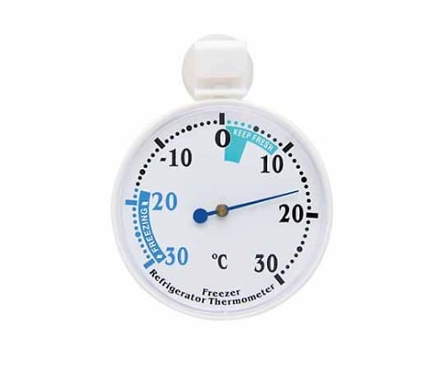 Freezer/refrigerator thermometer 85 x 67 x 16 mm 30 g (clear box) TM-5807 1 unit