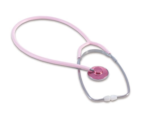 Single stethoscope No.110 External spring type Pink 0110B016 1 piece