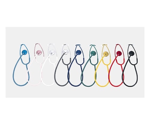 Single stethoscope No.110 Spring type Black 0110B100 1 piece