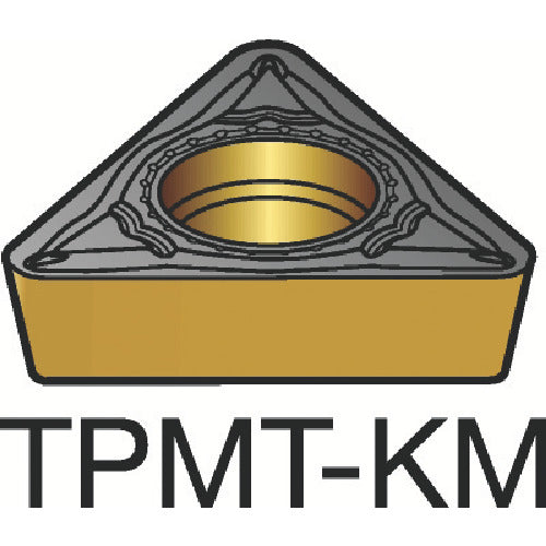 サンドビック　コロターン１１１　旋削用ポジチップ（１２０）　Ｈ１３Ａ　TPMT 09 02 04-KM　10 個