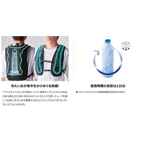 YAMASIN Iceman Vest Pro 3 ICMP3-BLV-SET 1 piece