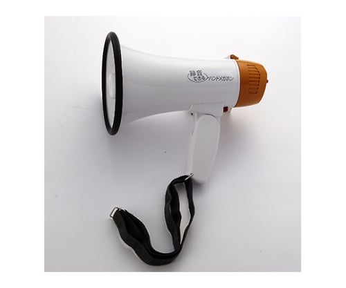 녹음 가능한 핸드 메가폰 AHM-108 1개