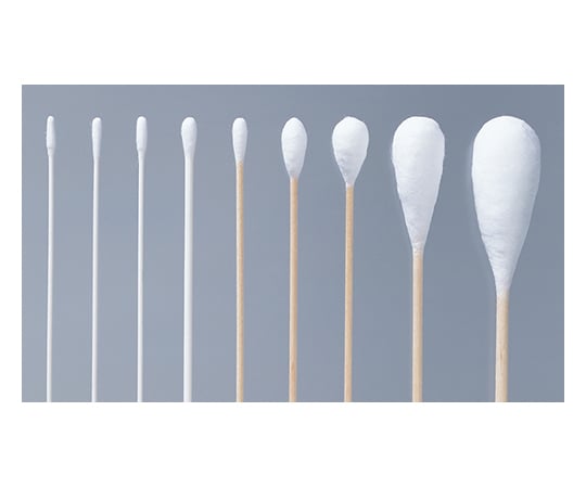 멸균 늑대 면봉 S1215-5 12mm (면 직경) 150mm (축 길이) 5개입×30봉투 33116 1상자(5개×30봉투입)