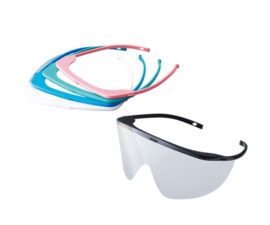 IC Glasses (R) I for treatment and examination, Blue, Pack of 10 (frame only) 57007, 1 box (10 pieces)