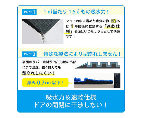 Water Hose T 62 x 88 cm Navy Blue AC00029 1 piece