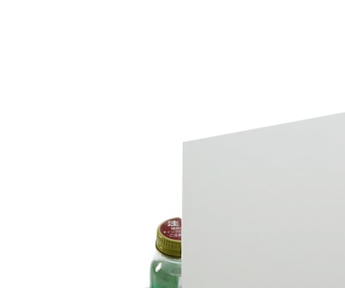 PVC board 0.5 x 910 x 300 mm White EB935-5 1 sheet