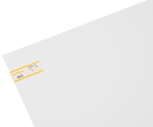 PVC board 1 x 910 x 600 mm White EB961-5 1 sheet