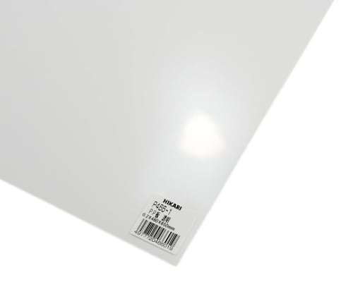 PP board transparent 460×650×0.2mm P466-1 1 piece