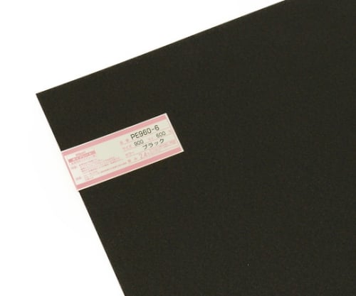 폴리 플레이트 900×600mm 블랙 PE960-6 1장