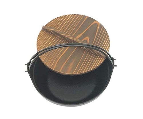 Nambu Iron Furusato Pot, Black Painted, 21cm, For Induction Cooking, 21108 6618600, 1 Piece