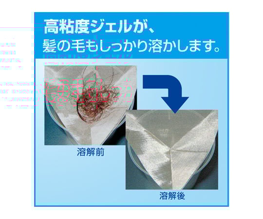 パイプハイター 高粘度ジェル 業務用 つけかえ用 2kg パイプクリーナー 1ケース（6本入） 1ケース(6本入)