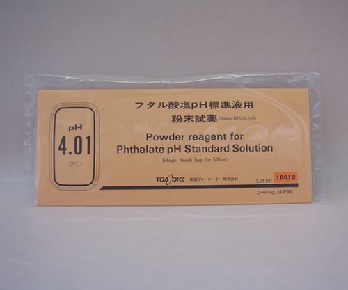 標準液用粉末　ｐＨ４．０１　５００ｍＬ用　５個入　143F060 1箱(5個入)