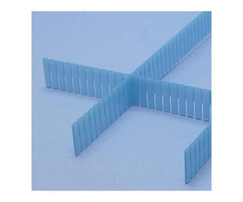 キララポキポキ仕切板 No 4ブルー 1パック（6枚入）　623814 1パック(6枚入)