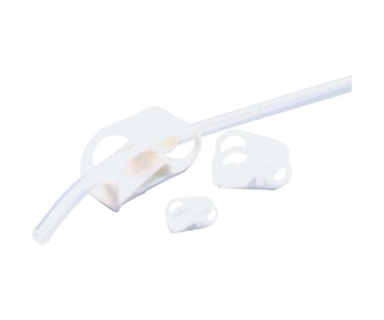 Tube clamp M white (10 pieces) 340TCW 1 bag (10 pieces)