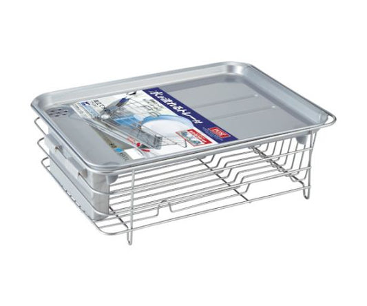 Nポゼ縦横兼用Wコート水切り　シルバー　553080 1個