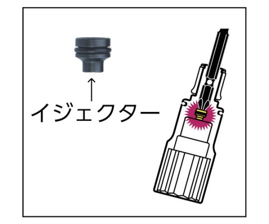 電ドル用ソケットビット（着脱式）　プロスペック　13×6.35mm　DSE13 1個