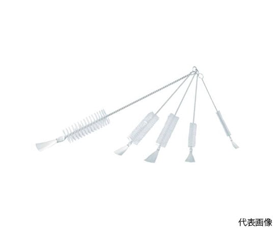 理化学ブラシ　注射器用　ナイロン毛　ステンレス柄1cc用　TBS-S1N 1本