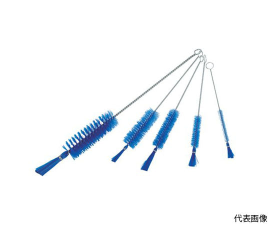 理化学ブラシ 注射器用 PBT（ポリブチレンテレフタレート）毛 ステンレス柄1cc用　TBS-S1P 1本