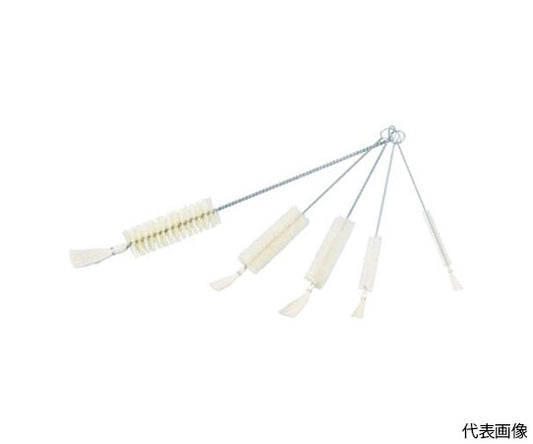 理化学ブラシ　注射器用　山羊毛　スチール柄2cc用　TBS-S2J 1本