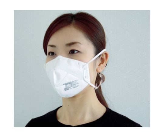 二つ折り使い捨て式防じんマスク　DS2　10枚入　TD02-S2 1袋(10枚入)