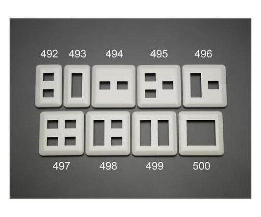 [3-way] Outlet plate EA940CD-493 1 piece