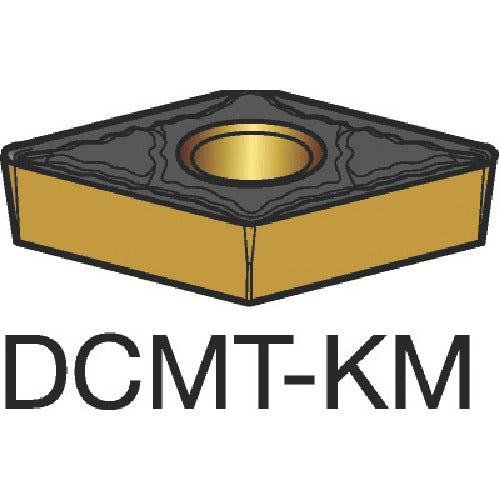 サンドビック　コロターン１０７　旋削用ポジチップ（１２０）　３２１０　DCMT 11 T3 08-KM　10 個