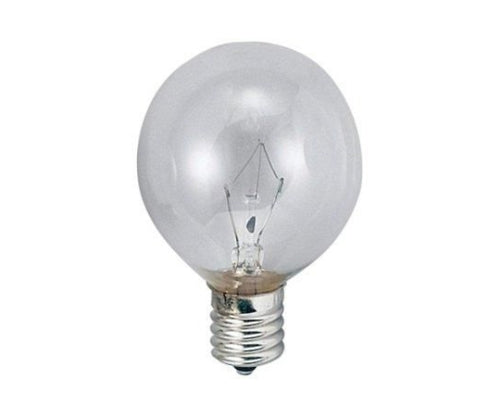 Baby ball bulb 60W clear E17 50x72mm G501760C 1pc