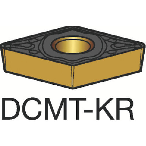 サンドビック　コロターン１０７　旋削用ポジチップ（１２０）　３２１０　DCMT 11 T3 12-KR　10 個