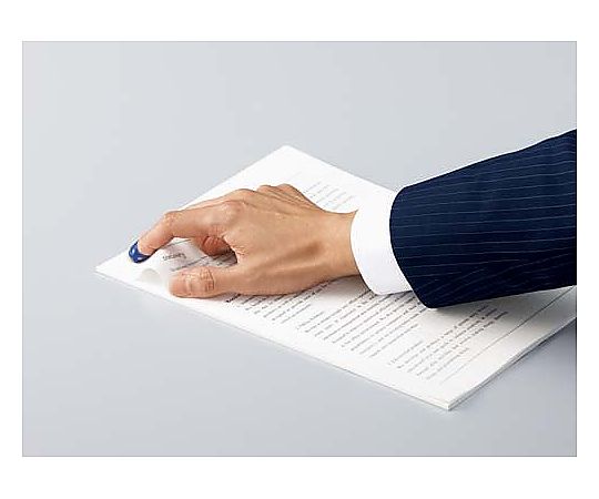 Paper Turner &lt;Mekurin&gt; L Navy 3 pieces Clear 2 pieces Meku-22DB 1 pack (5 pieces)