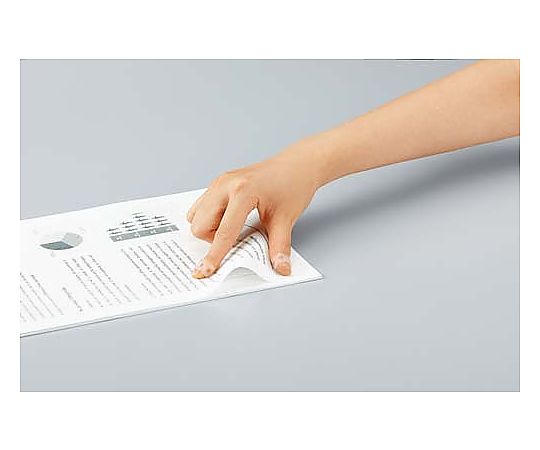 Paper Turner &lt;Mekurin&gt; L Navy 3 pieces Clear 2 pieces Meku-22DB 1 pack (5 pieces)