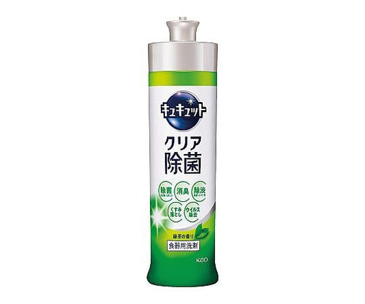 キュキュット クリア除菌 緑茶 本体 240mL　288530 1本