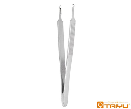 冨士森式フックピンセット 併式 ダボ無 全長13cm　TY-034 1本