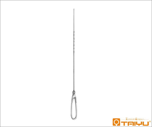 자궁 소식자 눈금 13cm 은끝 7cm 전체 길이 33cm 동제 TY-906 1개