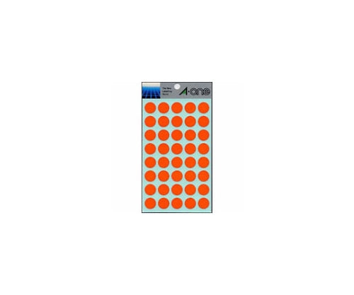 Color label 15mm diameter orange 7025 1 pack