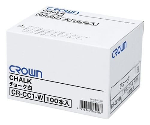クラウンチョーク 白 1箱（100本入）　CR-CC1-W 1箱(100本入)