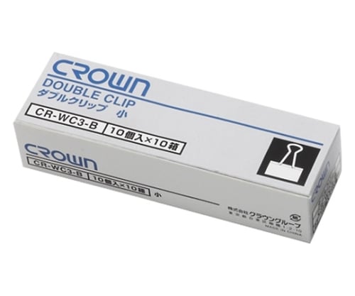 Double clip small 1 box (100 pieces) CR-WC3 X 10-B 1 box (100 pieces)