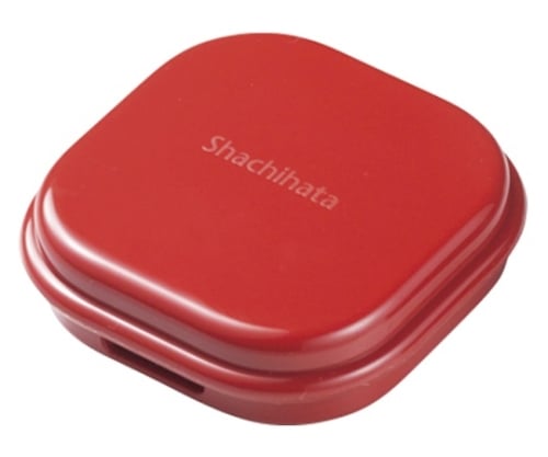 Quick-drying Shachihata Vermilion Ink, Compact Type, Red, MQC-30-2, 1 pc