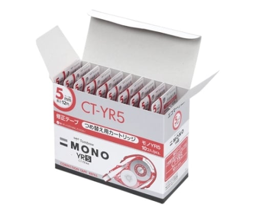 Mono YX Correction Tape Refill Cartridge for CT-YX5 10 pcs CT-YR5 x 10 1 pack